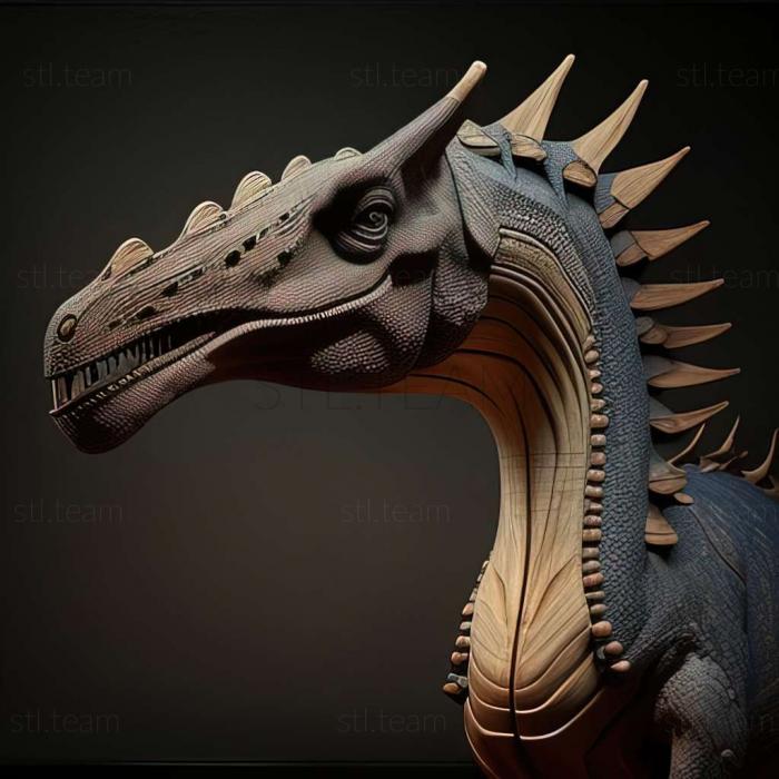 3D model Siluosaurus (STL)
